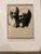 Mid 20th Century Harold W. Hogan Artist’s Proof Etching | Signed Original Figurative Print, Custom Framed For Sale - Image 9 of 9