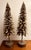 Metal Large Brass Pine Trees, Italy, 1970s, Set of 2 For Sale - Image 7 of 7