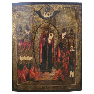 19th Century Orthodox Icon For Sale