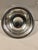 English Silver Condiment / Sauce Bowl With Saucer For Sale - Image 4 of 15