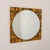 Mid-Century German Gilt Wood Mosaic Mirror attributed to Berthold Müller, 1960s For Sale - Image 4 of 7
