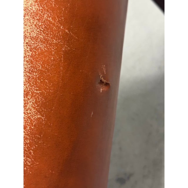 Cinnamon Mid Century Rykken for Norway Chair and Ottoman For Sale - Image 8 of 12