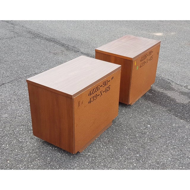 This bed side table features walnut and ash construction, with a durable and waterproof laminate top, and the signature...