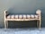 Late 20th Century Vintage Louis XV Striped Bench For Sale - Image 5 of 12