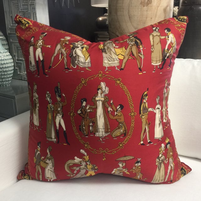 Madeline Weinrib Hermes Pillow Chairish