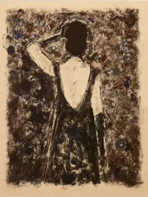2010 "A World" Abstract Figurative Print by Gronk
