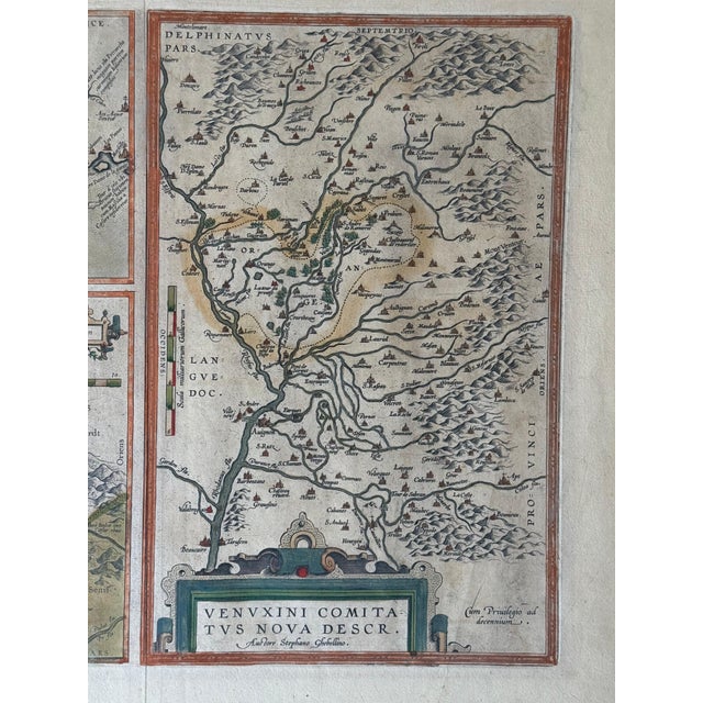 An exceptional original copper-engraved atlas map by Abraham Ortelius (1527–1598), the renowned Flemish cartographer whose...