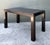 Contemporary Vintage Ebony Parsons Desk For Sale - Image 3 of 12
