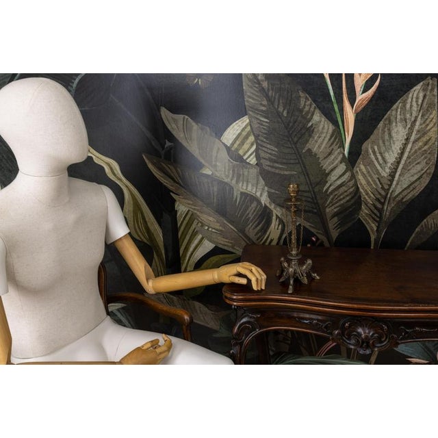 Late 19th Century Napoleon III French Spelter Candleholder, 1890s For Sale - Image 6 of 18