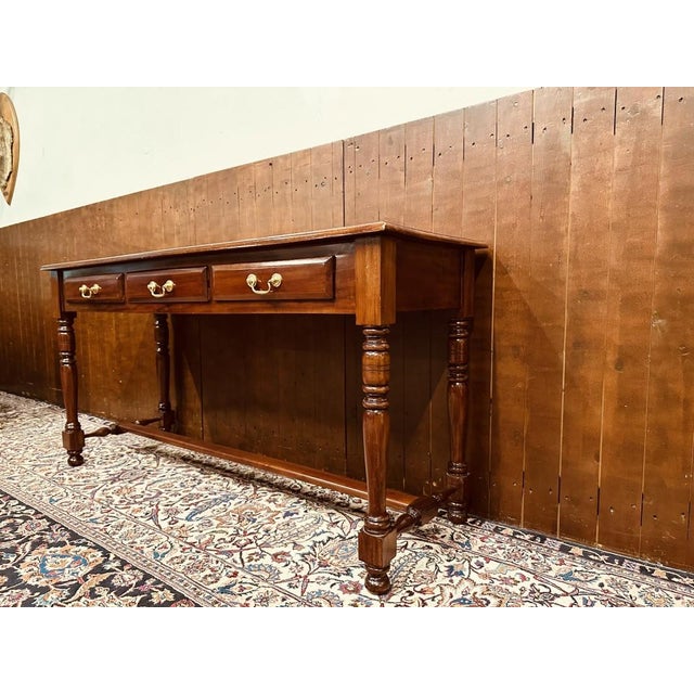 English Side Table in Mahogany For Sale - Image 5 of 15