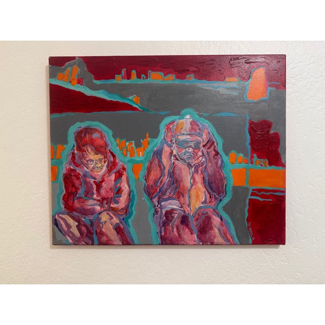 2000 - 2009 Acrylic on Canvas by Danka Krol For Sale - Image 5 of 12