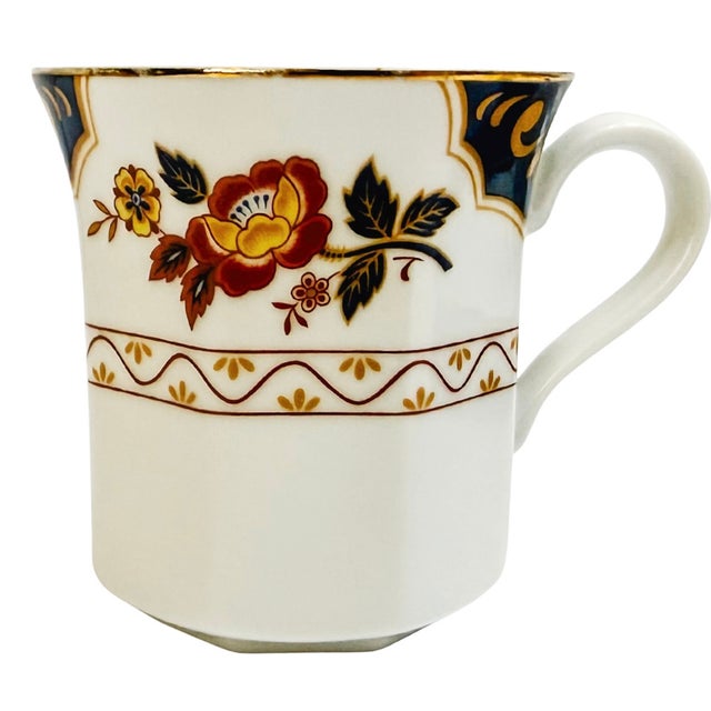 Ceramic Vintage Mikasa "Far East" Imari Style Octagonal 40-Piece Dinnerware Set – Service for 8 For Sale - Image 7 of 8