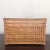 Vintage Mid-20th Century Wood & Cane Desk Organizer For Sale In Baltimore - Image 6 of 12