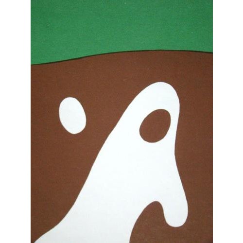 Original Eyes and Nose Exhibition Poster by Jean Hans Arp, 1949 For Sale - Image 9 of 11