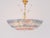 Stunning Murano glass chandelier. Likely crafted by the renowned company Barovier & Toso in the 1950s. Featuring...