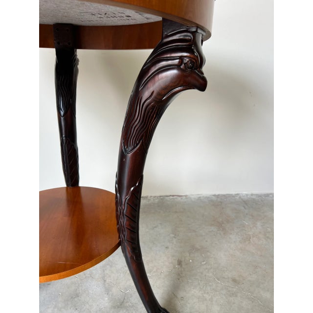 Vintage Baker Empire Gueridon Mahogany Accent Table For Sale - Image 12 of 13