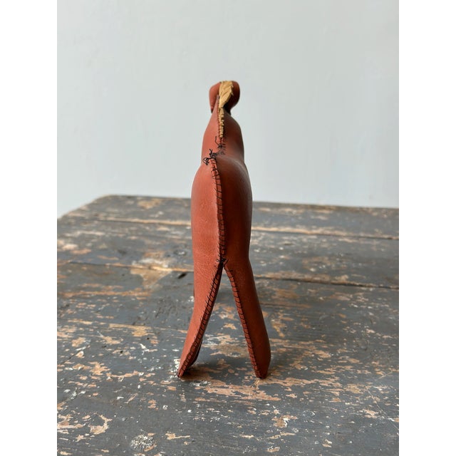 Vintage Folk Art Handmade Rubber Horse Soft Sculpture, Circa Mid-20th Century For Sale - Image 16 of 18