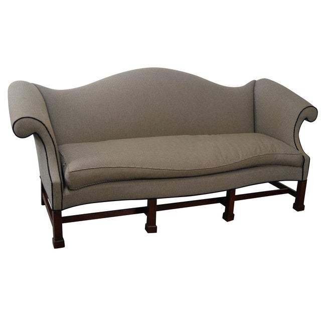 Southwood III Chippendale Camel Back Sofa Chairish