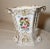 French Antique Ornate French 19th Century Hand Painted Enameled Floral Porcelain Vase For Sale - Image 3 of 11