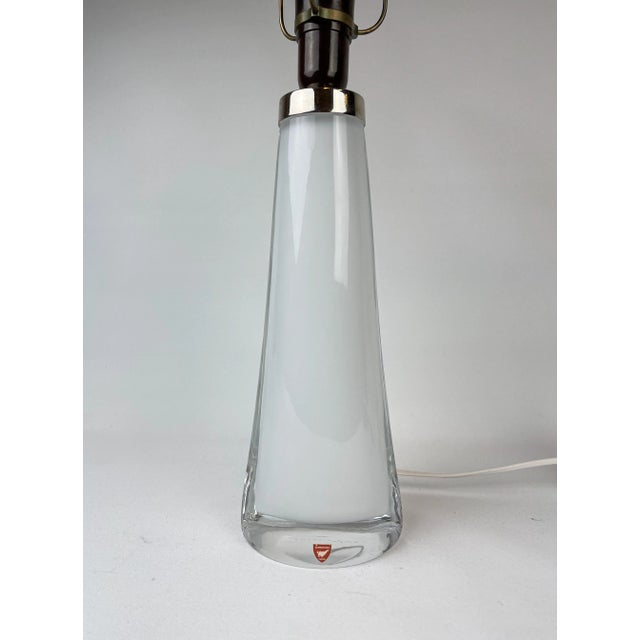 Mid-Century Model 1566 Table Lamps by Carl Fagerlund for Orrefors, Set of 2 For Sale - Image 10 of 12