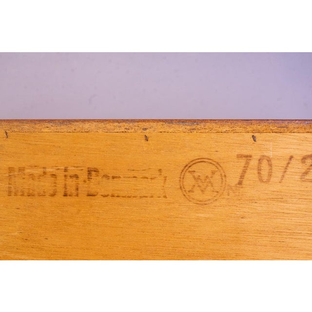 Danish Teak Secretaire by Arne Wahl Iversen for Vinde Møbelfabrik, 1960s For Sale - Image 10 of 14