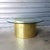 Mid-Century Modern Vintage Brass C. Jere Brass Drum Coffee Table Mid Century Modern For Sale - Image 3 of 6