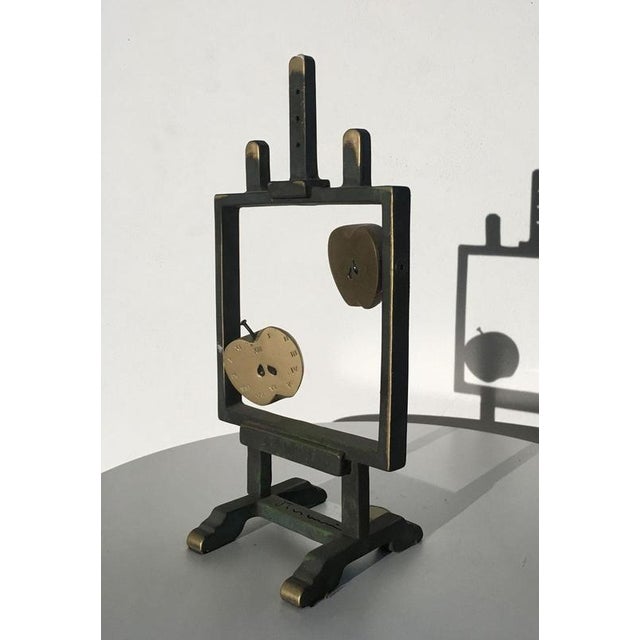 Vanni Viviani, Easel with Two Half Apples, 1976, Bronze For Sale - Image 4 of 18