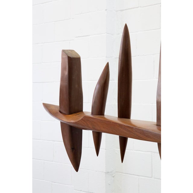 The Tree of Seven Possibilities from the Amazonia Series Sculpture in Wood by Elvio Becheroni, 1992 For Sale - Image 6 of 10