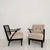 Mid-Century Modern Lounge Chairs with Black Wooden Frame, 1950s, Set of 2 For Sale - Image 16 of 18