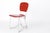 4 Vintage stacking chairs, designed by German designer Armin Wirth in the 1950s. Model name: Aluflex Manufacturer: Ph....