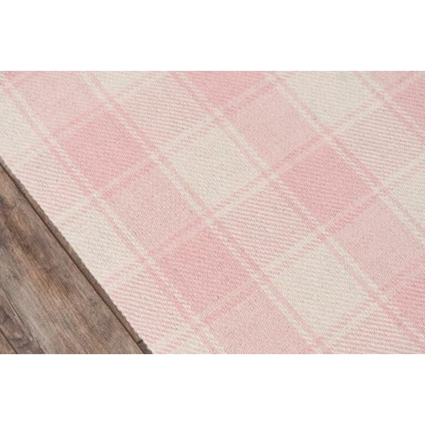Modern Erin Gates Marlborough Charles Pink Hand Woven Wool Runner 2'3" X 8' For Sale - Image 3 of 5