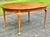 1990s Habersham Oval Pine Queen Anne Extension Dining Table For Sale - Image 5 of 12
