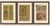 Title: Set of Three Renaissance Religious Ornament Chromolithographs by Albert Racinet : An exceptional set of three...