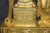19th C. Large French Empire Bronze Gilded Ormolu Figural Clock For Sale - Image 10 of 17