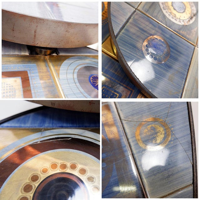 Oval Coffee Table by Georges Pelletier for La Roue Vallauris, France, 1970 For Sale - Image 13 of 16