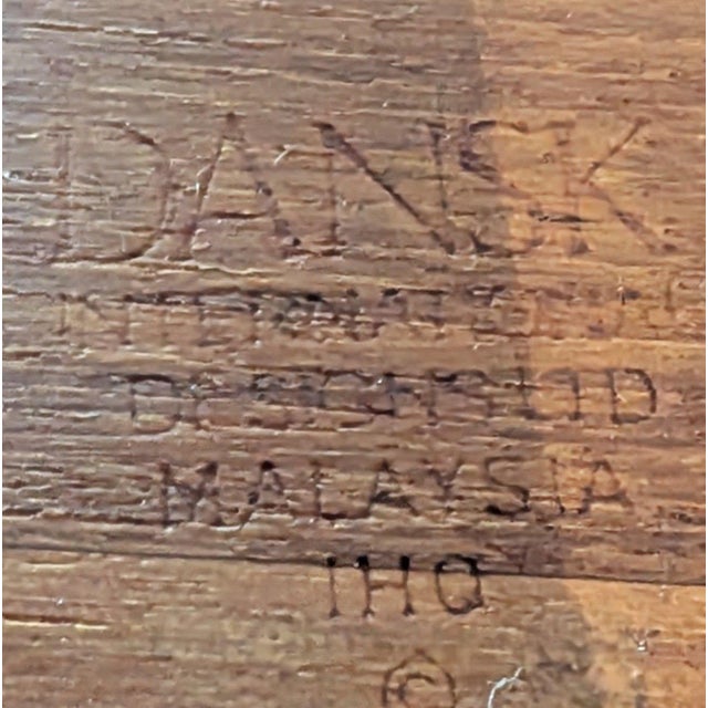 1980s Jens Quistgaard Dansk Teak Wood Partitioned Snack Bowl For Sale - Image 10 of 10