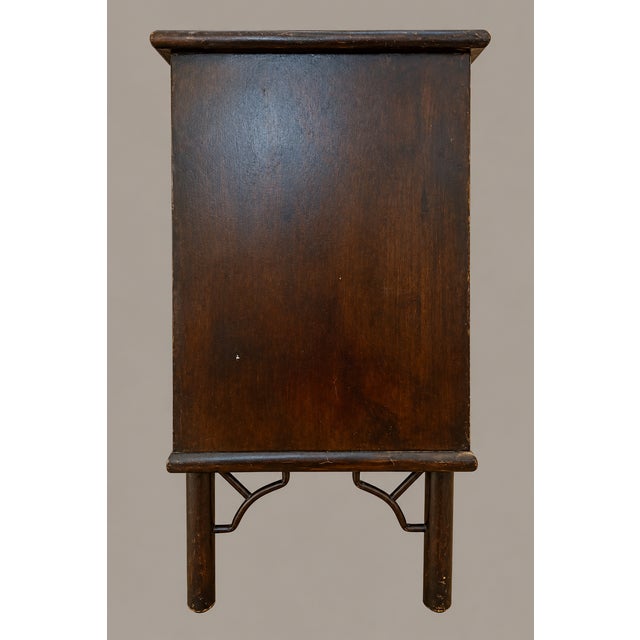 Wood Vintage Iconic Ficks Reed by John Wisner Sideboard Credenza Buffet With Fretwork C. 1950’s For Sale - Image 7 of 10