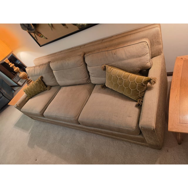 1960s Edward Wormley Dunbar Mid-Century Modern Couch For Sale - Image 6 of 17