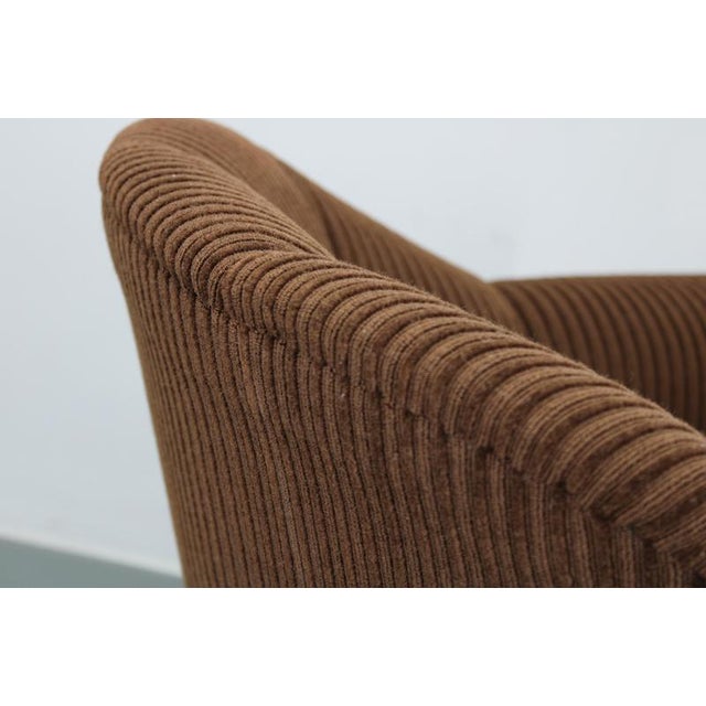 Brown Club Armchair, Czechoslovakia, 1940s For Sale - Image 8 of 14