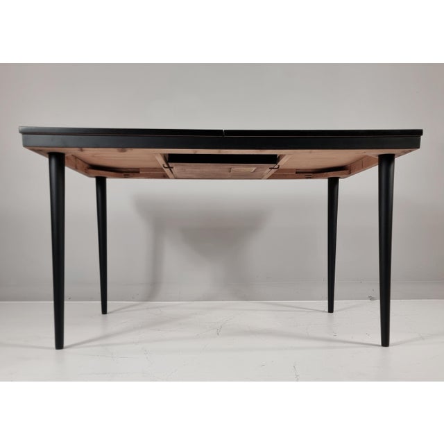 Vintage Dining Table in Beech, 1970s, in Flawless conditions. Designed 1970 to 1979