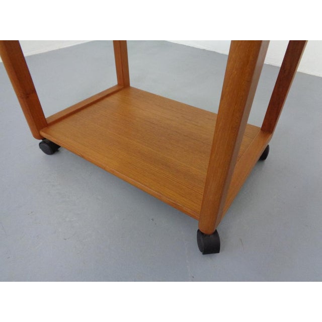 Mid-Century Teak Trolley by Aksel Kjersgaard for Odder Møbler, 1960s For Sale - Image 10 of 14