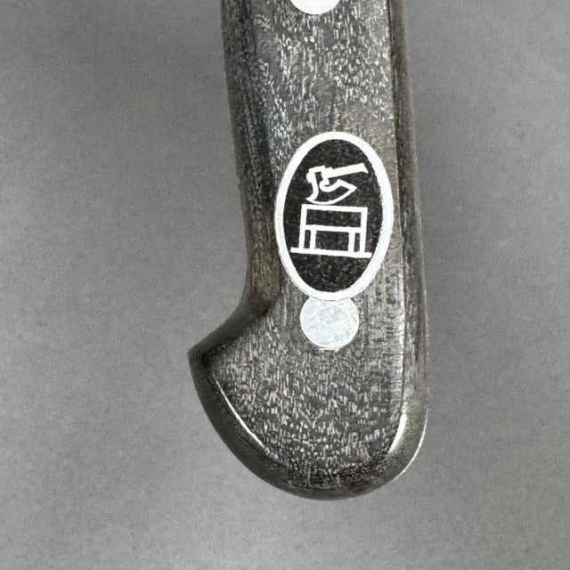 Late 20th Century Old Stock Stainless Steel Gustav Emil Ern 10.25" Chef's Knife Solingen, Germany For Sale - Image 9 of 12