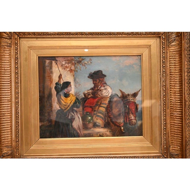 A beautiful antique framed oil painting by Thomas Kent Pelham (1831 – 1907). This dates from around 1870-1890. It is...