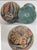 Vintage Lot 3 Russian Hand Painted Wooden Egg Sets Plus Matryoshka Dolls For Sale - Image 9 of 12