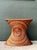 Tan Vintage Pencil Reed Sunburst Dining Table Pedestal For Sale - Image 8 of 13
