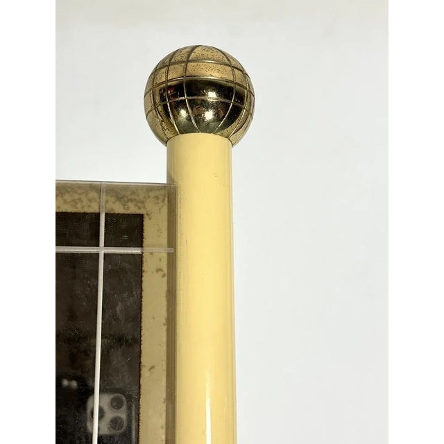 Vintage Italian Mirror in the style of Tommaso Barbi, Italy, 1970s For Sale - Image 6 of 11