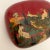 Indian Vintage Hunter Tiger Kashmir Trinket Domed Box India Paper Mache Lacquer For Sale - Image 3 of 11