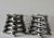 Paul Mayen Style Chrome Tubular Stacked Side Tables Vintage-a Pair For Sale - Image 10 of 17