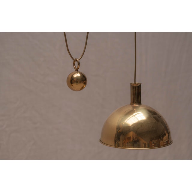 Posa Double Pendant Lamp by Florian Schulz, 1970s For Sale - Image 6 of 12