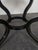 Regency Style Round Dining Table in Black Lacquer For Sale - Image 10 of 13